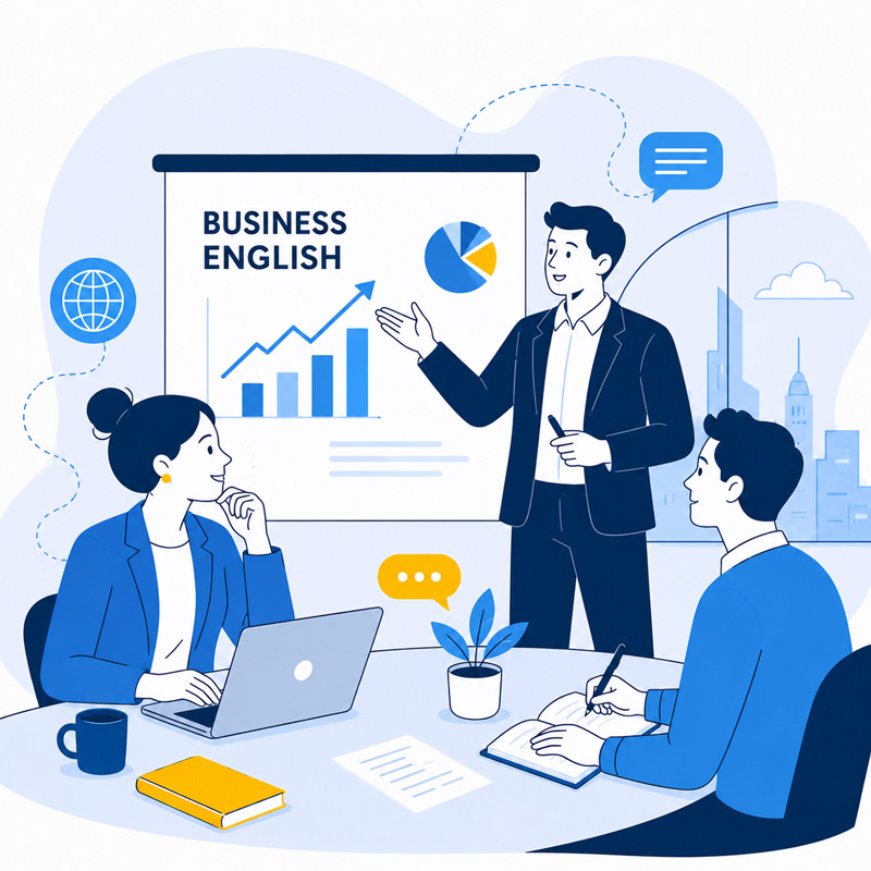Online hodina Business English zameraná na pracovnú komunikáciu